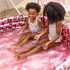 Piscine gonflable Swim Essentials Gold Pink Leopard 150 cm