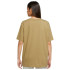 T-shirt Nike Femme manches courtes Sportswear Brown