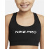 Brassiere de sport Nike Fille Dri-FIT Swoosh Vert