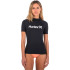 Hurley One and Only Sleeve Women's Surf Rash Guard BK