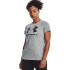 Uner Armour Sportstyle T Shirt à manches courtes gris pour femmes