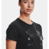 T-shirt Femme manches courtes Uner Armour Sportstyle Bk