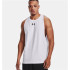 T-shirt Under Armour Baseline Homme manches courtes Blanc
