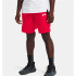 Short Under Armour Baseline Hommes Rouge