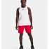 Short Under Armour Baseline Hommes Rouge