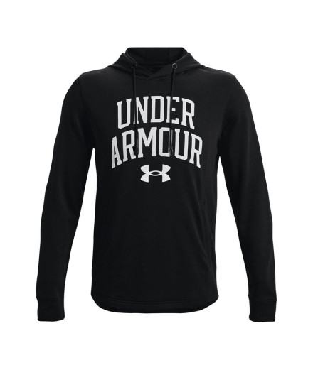 T-shirt Under Armour Rival Terry Logo Crew Man BK