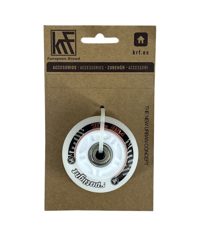 KRF Spotlight Roues lumineuses LED 70 mm 85A Bleu