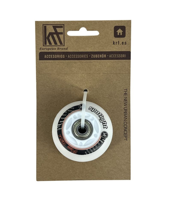KRF Spotlight Roues lumineuses LED 64 mm 85A Rose