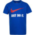 T-shirt à manches courtes Nike Swoosh Kids Blue