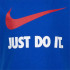 T-shirt à manches courtes Nike Swoosh Kids Blue