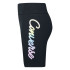 Leggings Converse Script Glitter High Rise Biker Girl Noir