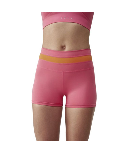 Leggings courts Born Living Yoga Iris Power Pink Iris