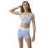 Born Living Leggings courts de yoga Iris Forever Blue
