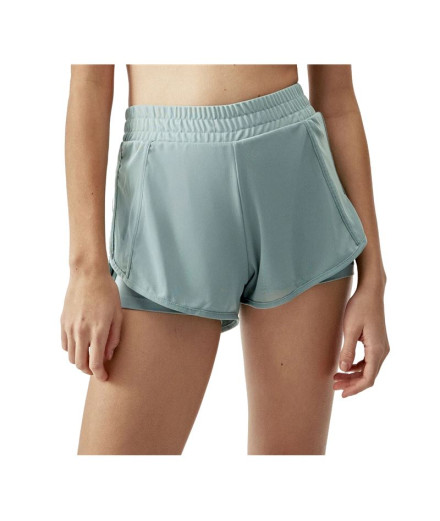 Born Living Leggings courts de yoga Padma Sage Green