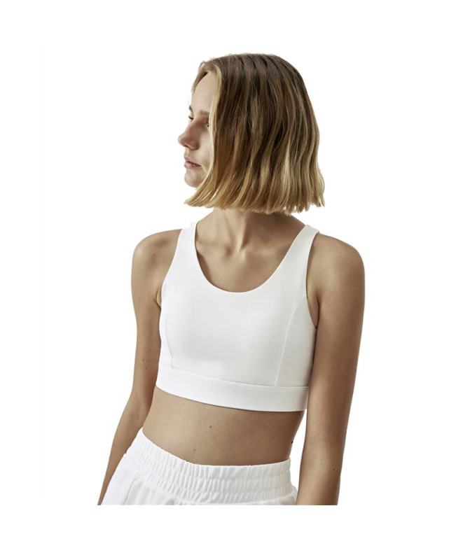 Born Living Yoga Padma Off White Sports Top