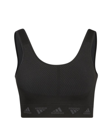 Soutien-gorge de fitness adidas Aeroknit Femmes Bk