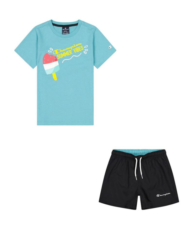 Set Champion Bleu pour enfants
