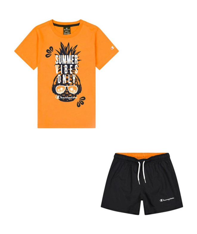 Set Champion Enfants Orange