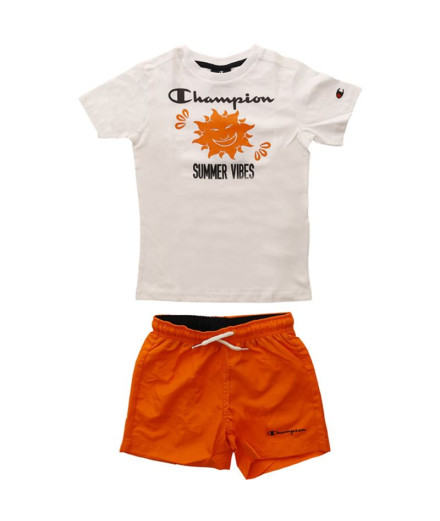 Set Champion Enfants Blanc