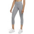 Collants Fitness Nike Femme Un 7/8 gris