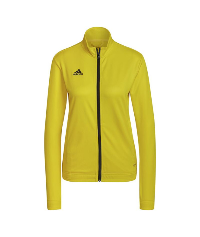 Veste de football adidas Entrée 22 Femme Jaune