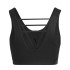 Brassiere de sport adidas Femme CoreFlow Luxe Noir