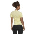 T-shirt à manches courtes adidas Techfit Training Femme Jaune