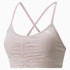 Brassiere de sport Puma Low Impact Studio Beige