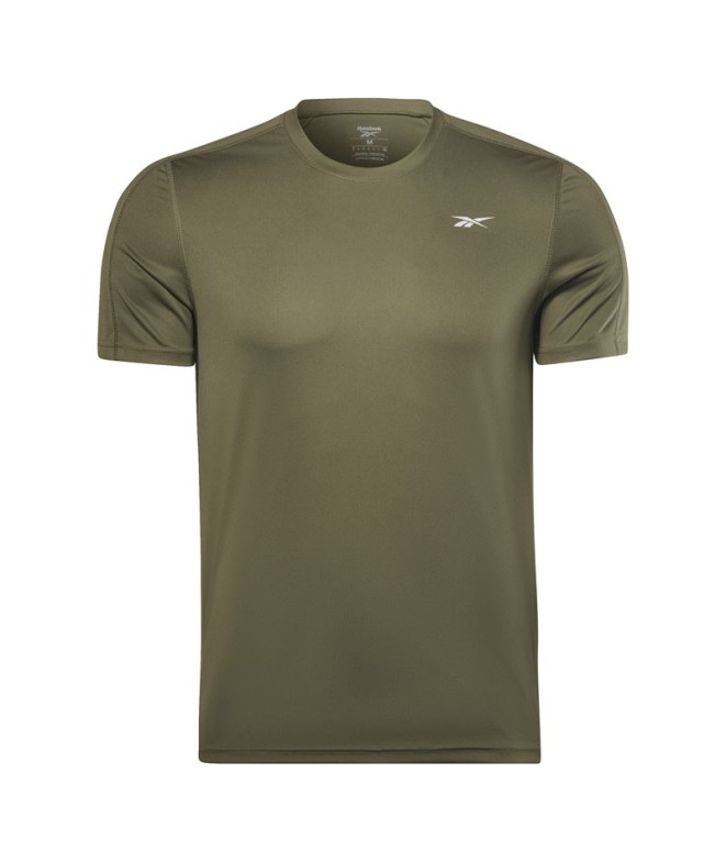 T-shirt Reebok Homme Formation Tech Green
