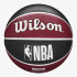 Balle by basket-ball Wilson NBA Tribute Miami Heat Rouge