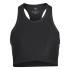 Top adidas Yoga Studio Wrapeed Rib Women's Black