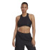 Top adidas Yoga Studio Wrapeed Rib Women's Black