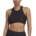 Top adidas Yoga Studio Wrapeed Rib Women's Black