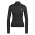 T-Shirt à manches longues adidas Hyperglam 1/4-Zip Women's BK