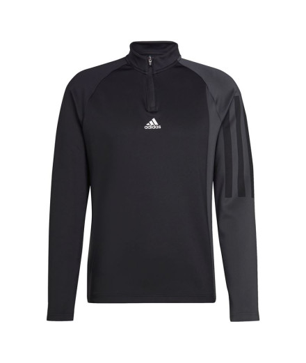T-Shirt Fitness adidas 1/4-Zip Colourblock Hommes BK