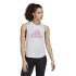 T-shirt adidas AEROREADY Racerback Femme Blanc