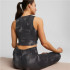 Top by fitness Puma Studio Crop Femme Black