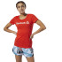 T-shirt Fitness Reebok Encolure dégagée