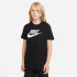 T-shirt Nike Enfant Sportswear Noir