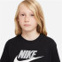 T-shirt Nike Enfant Sportswear Noir