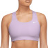 Brassiere de sport Nike Femme Swoosh Lilas
