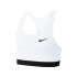 Brassiere de sport Nike Femme Swoosh Blanc
