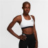 Brassiere de sport Nike Femme Swoosh Blanc