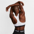 Brassiere de sport Nike Femme Swoosh Blanc