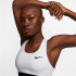 Brassiere de sport Nike Femme Swoosh Blanc