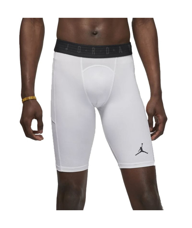 Pantalons Nike Homme Jordan Sport Dri-FIT Blanc