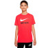 T-shirt Nike Enfant Sportswear Just Do It Swoosh Rouge