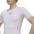 T-shirt adidas Techfit Training Femme Blanc