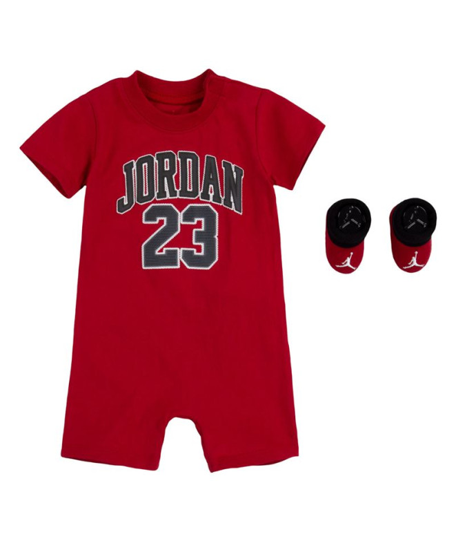 Ensemble Nike Enfants 23 Romper & Bootie Baby RD