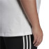 T-shirt adidas Femme Essentials Slim 3-Stripes Blanc